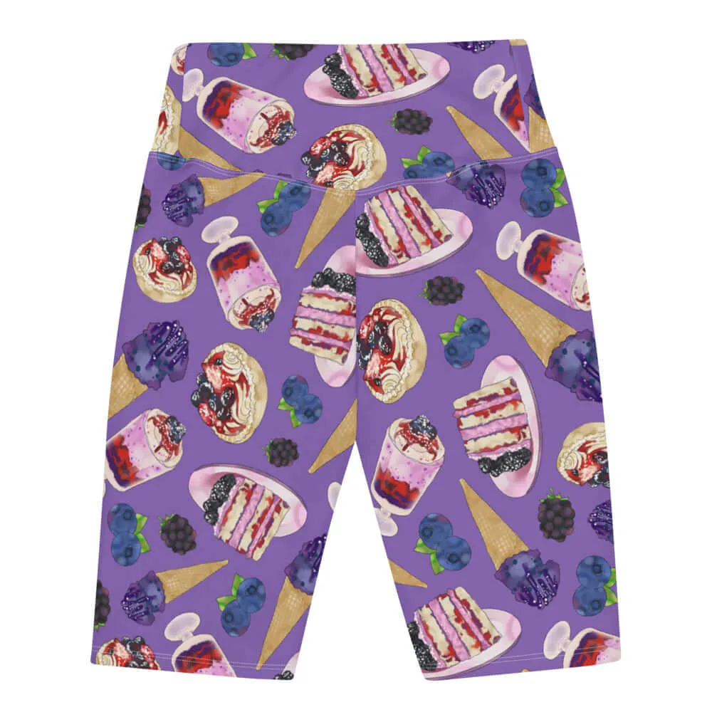 Berry Biker Shorts