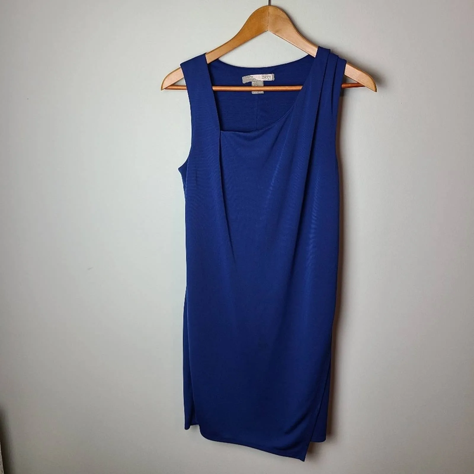 Bright Blue Sheath Dress