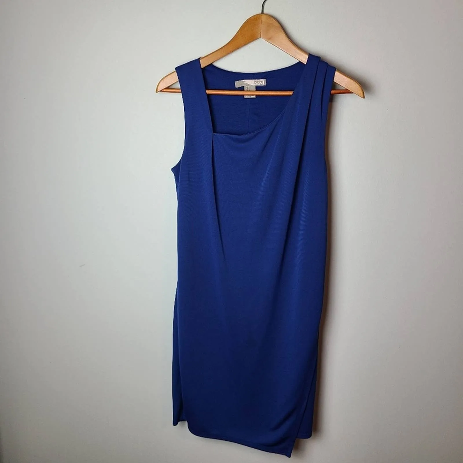 Bright Blue Sheath Dress
