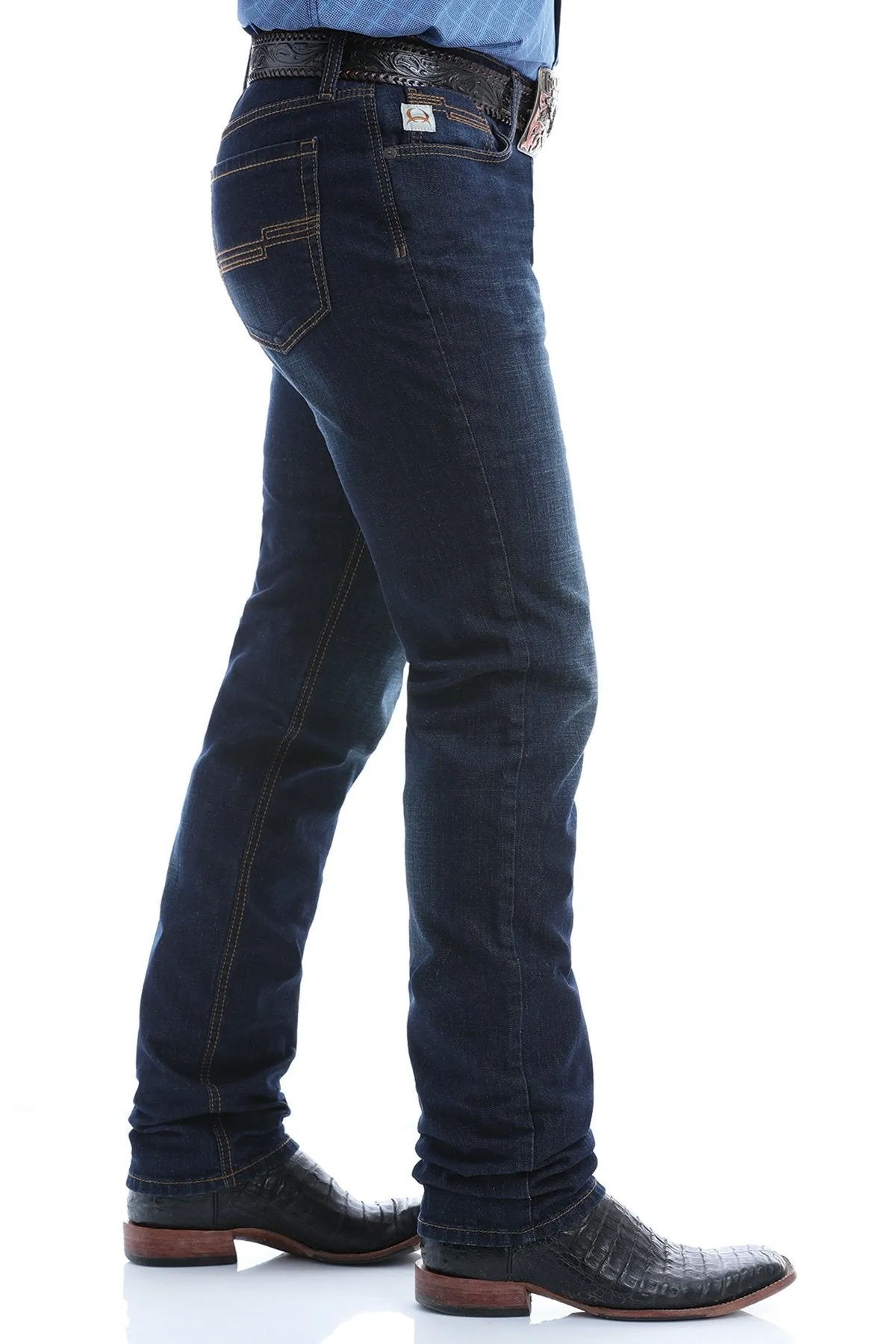 Cinch | Jesse Slim Fit Dark Stonewash Jean
