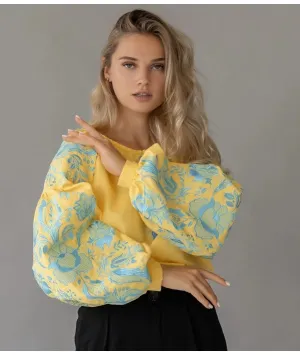 Cotton Embroidered Women'S Premium Blouse Ukrainian