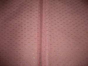 Cotton organdy floral printed fabric Pink Color