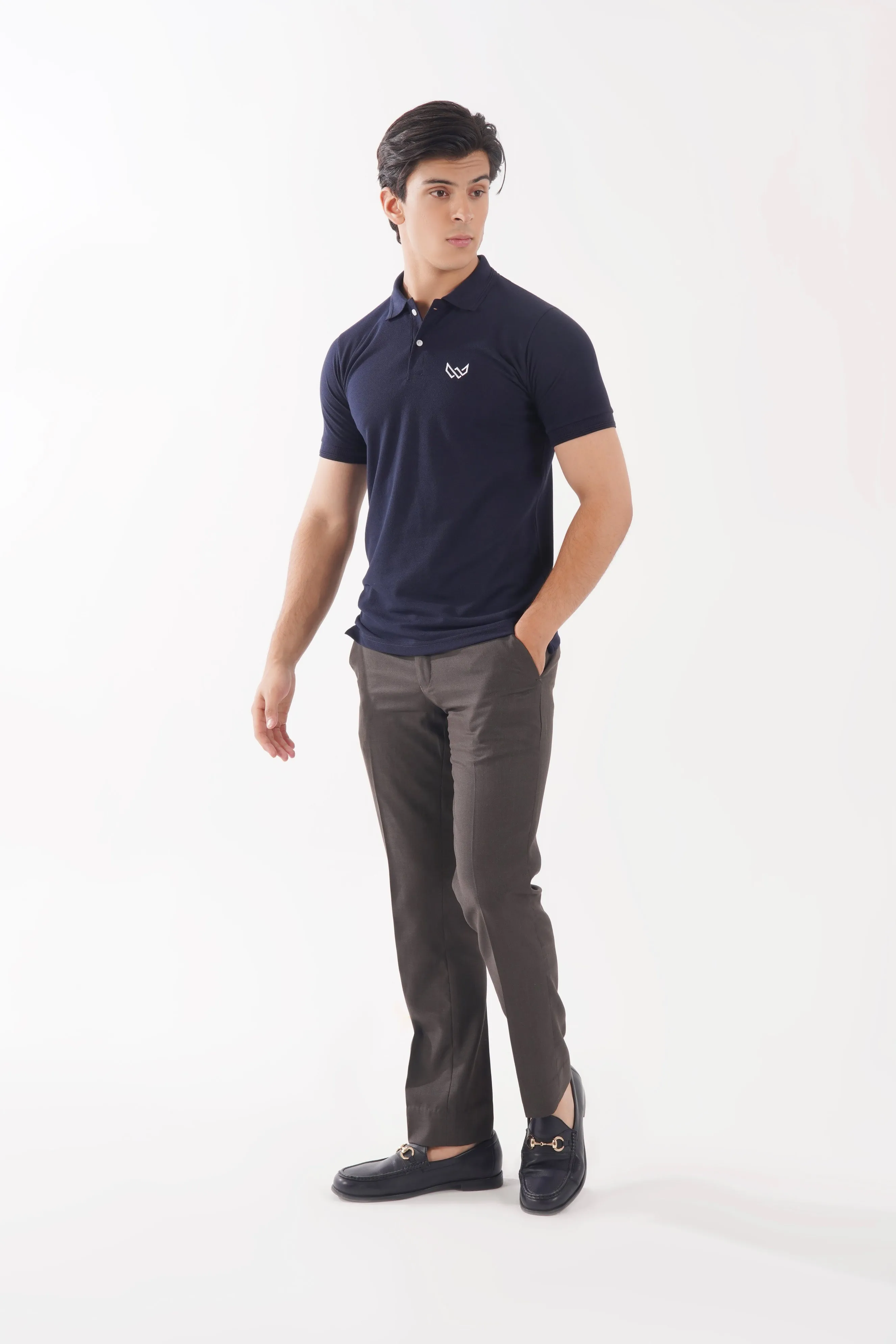 Deep Navy Basics Polo