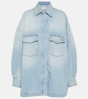 Denim shirt THE ATTICO, blue