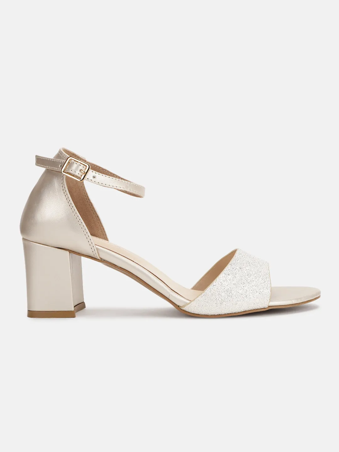 Embellished Block Heels