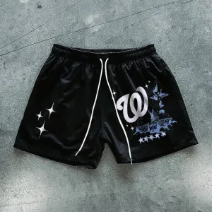 Fashion Personality Printed Casual Shorts