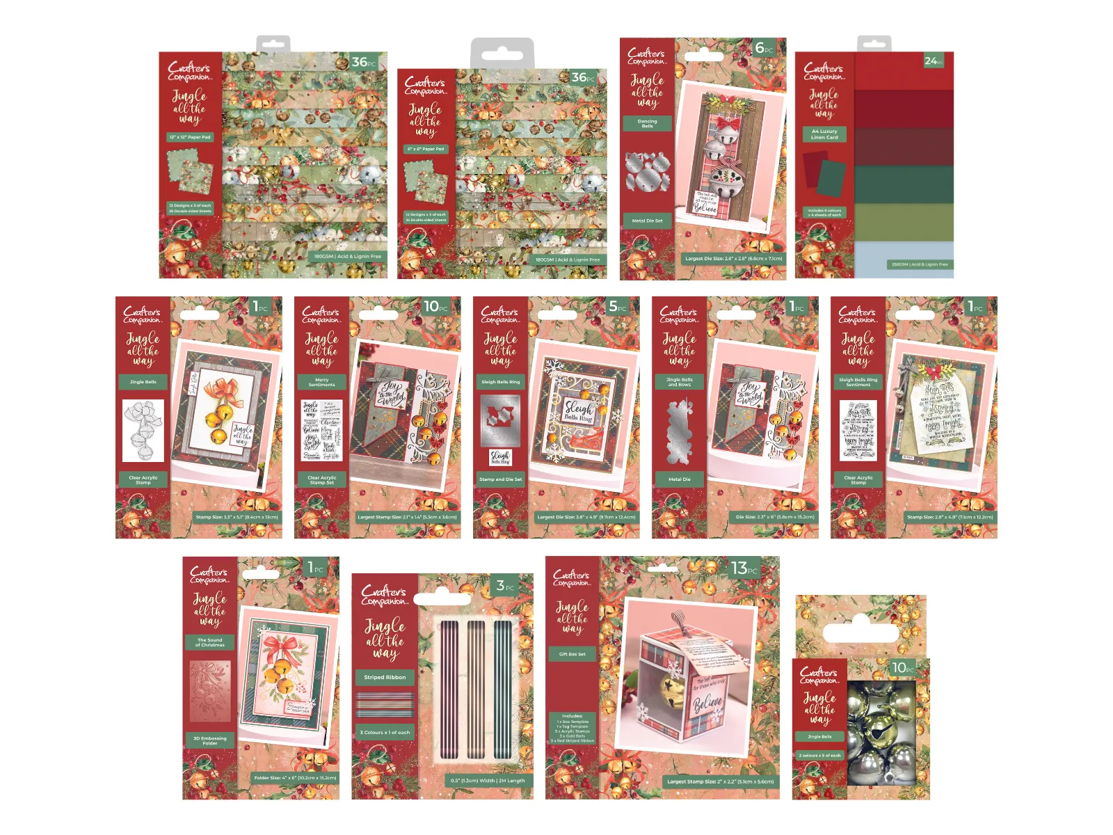 Jingle All The Way Christmas Die Cutting Bundle