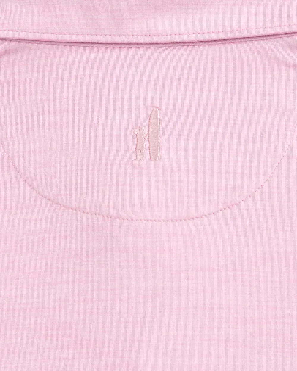 Johnnie-O Huron Solid Featherweight Performance Polo in Bahama Mama