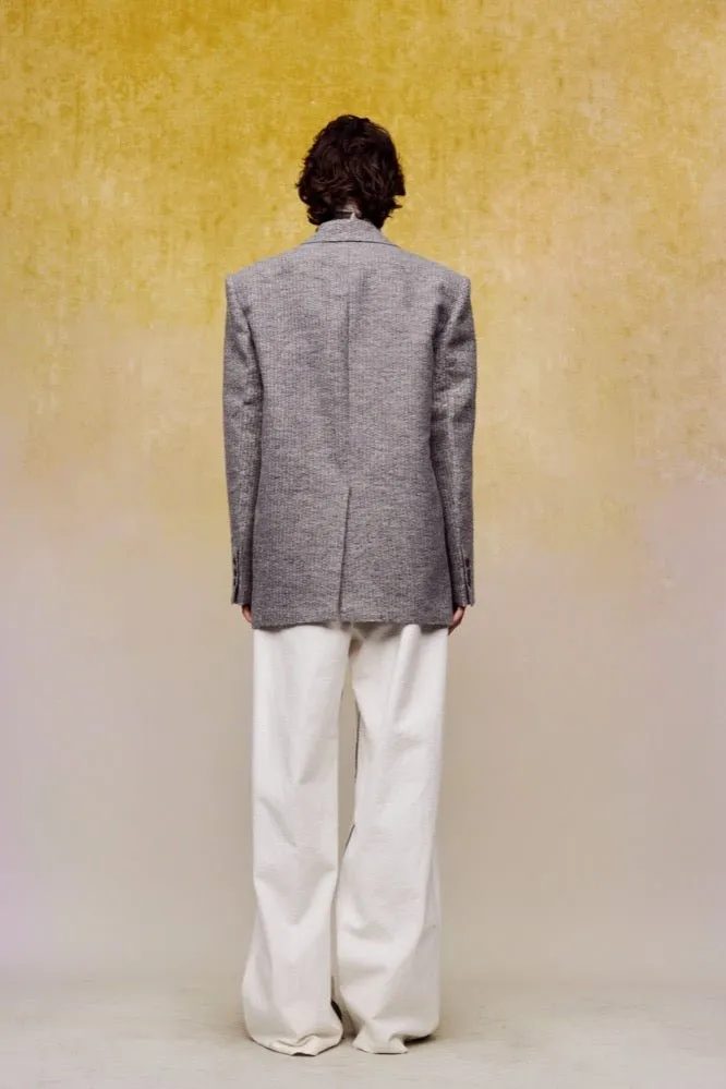 Knotted Cotton Printed Wide-leg Pants