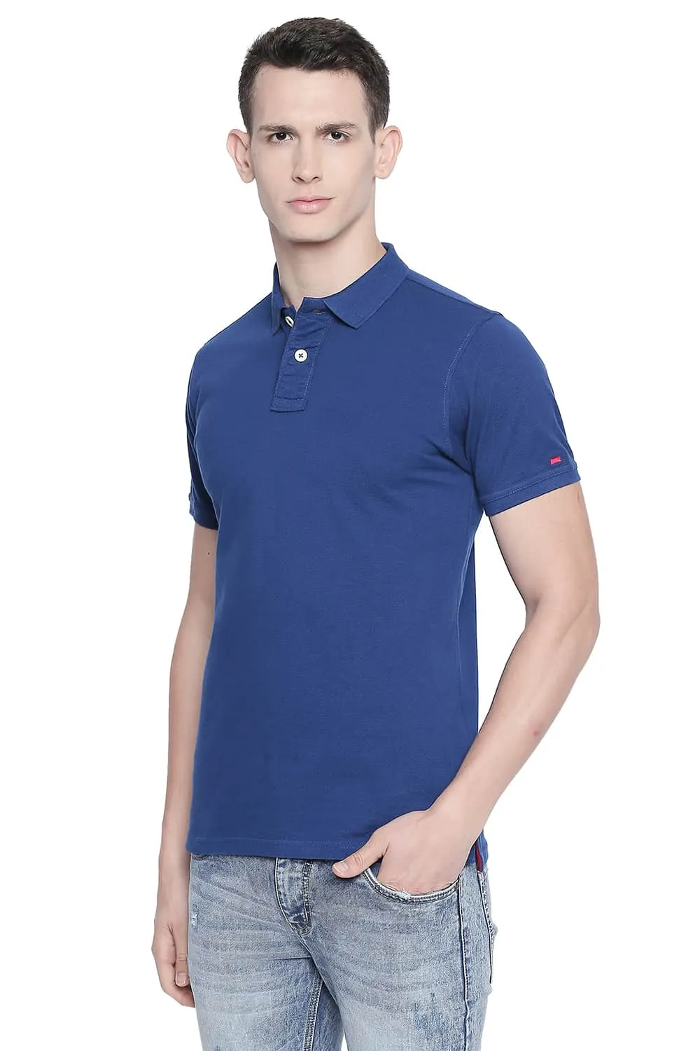 Muscle Fit Piqu Polo T-shirt