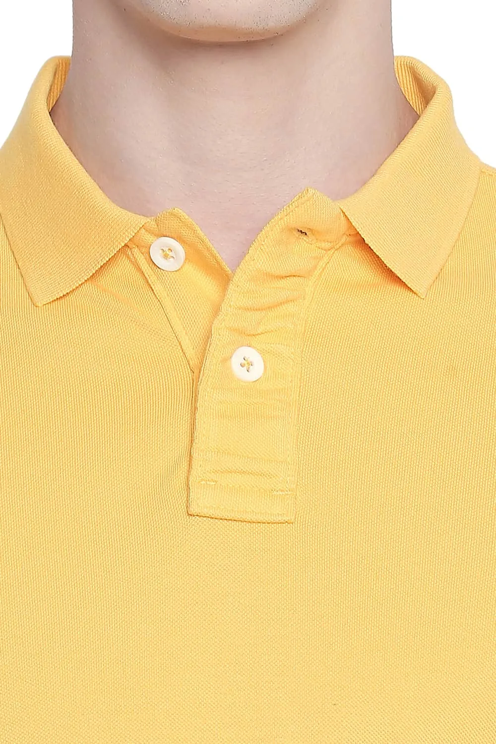 Muscle Fit Piqu Polo T-shirt
