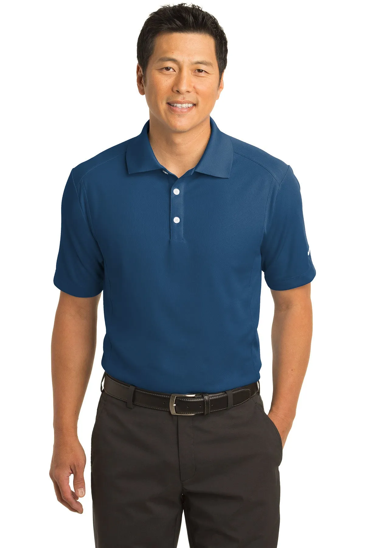 Nike DriFIT Classic Custom Polos, Court Blue