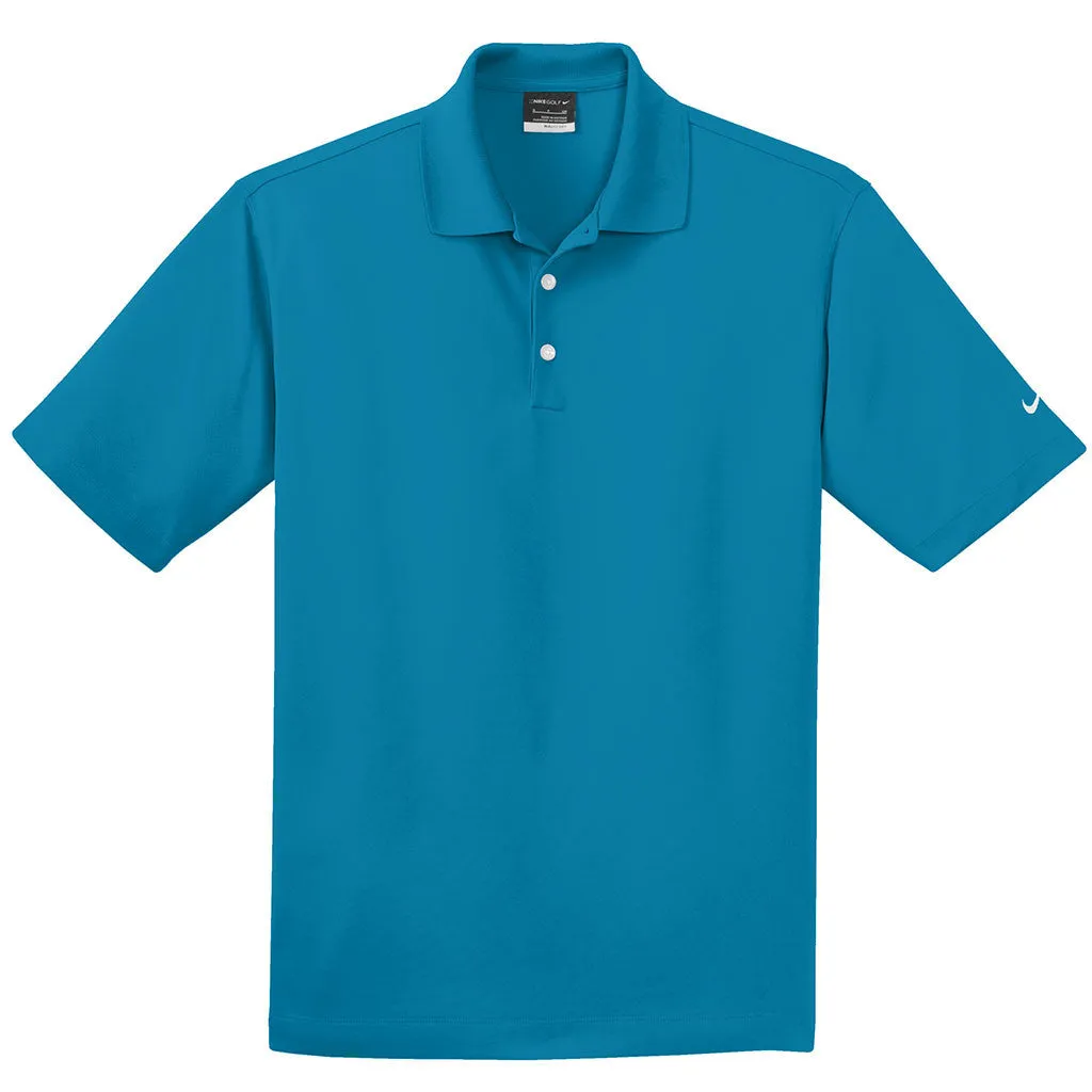 Nike Men's Tall Bright Blue Dri-FIT S/S Micro Pique Polo