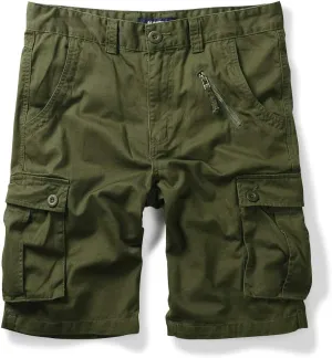 OCHENTA Men's Camo Cargo Shorts with 6 Pockets Casual Military Work Shorts