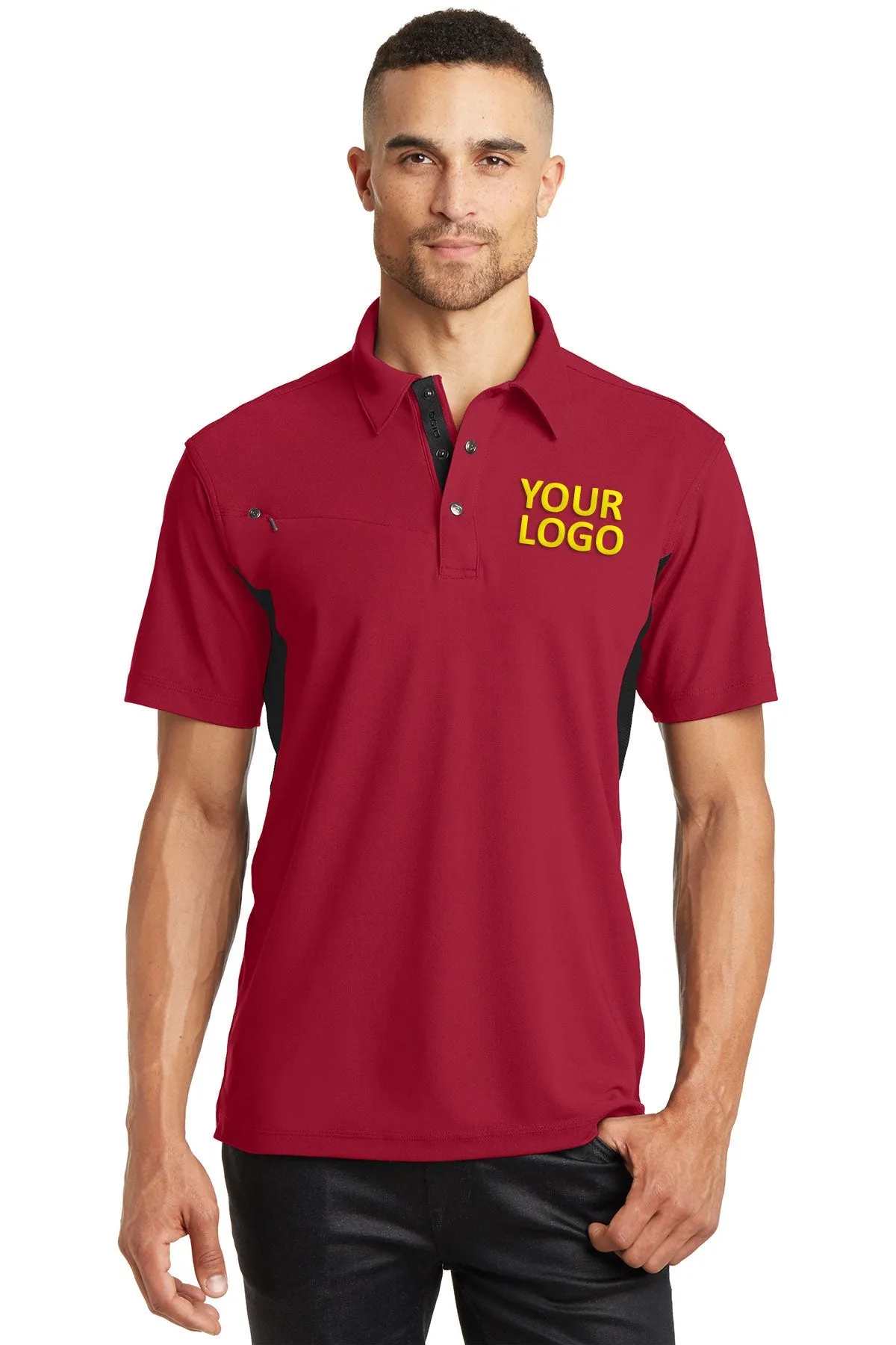 OGIO Customized Accelerator Polos, Signal Red