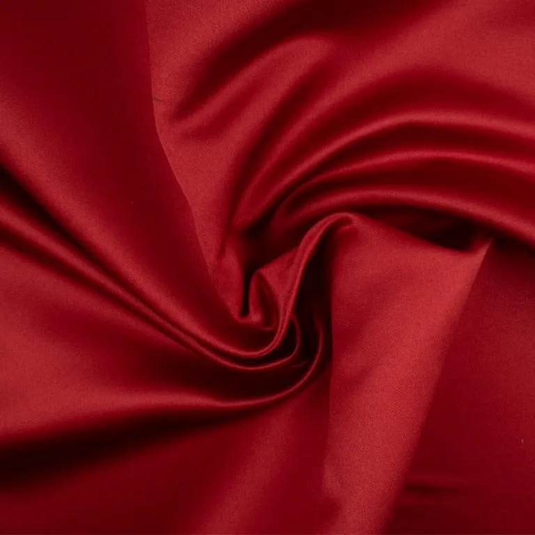 "COUTURE PEAU DE SOIE" - Dark red