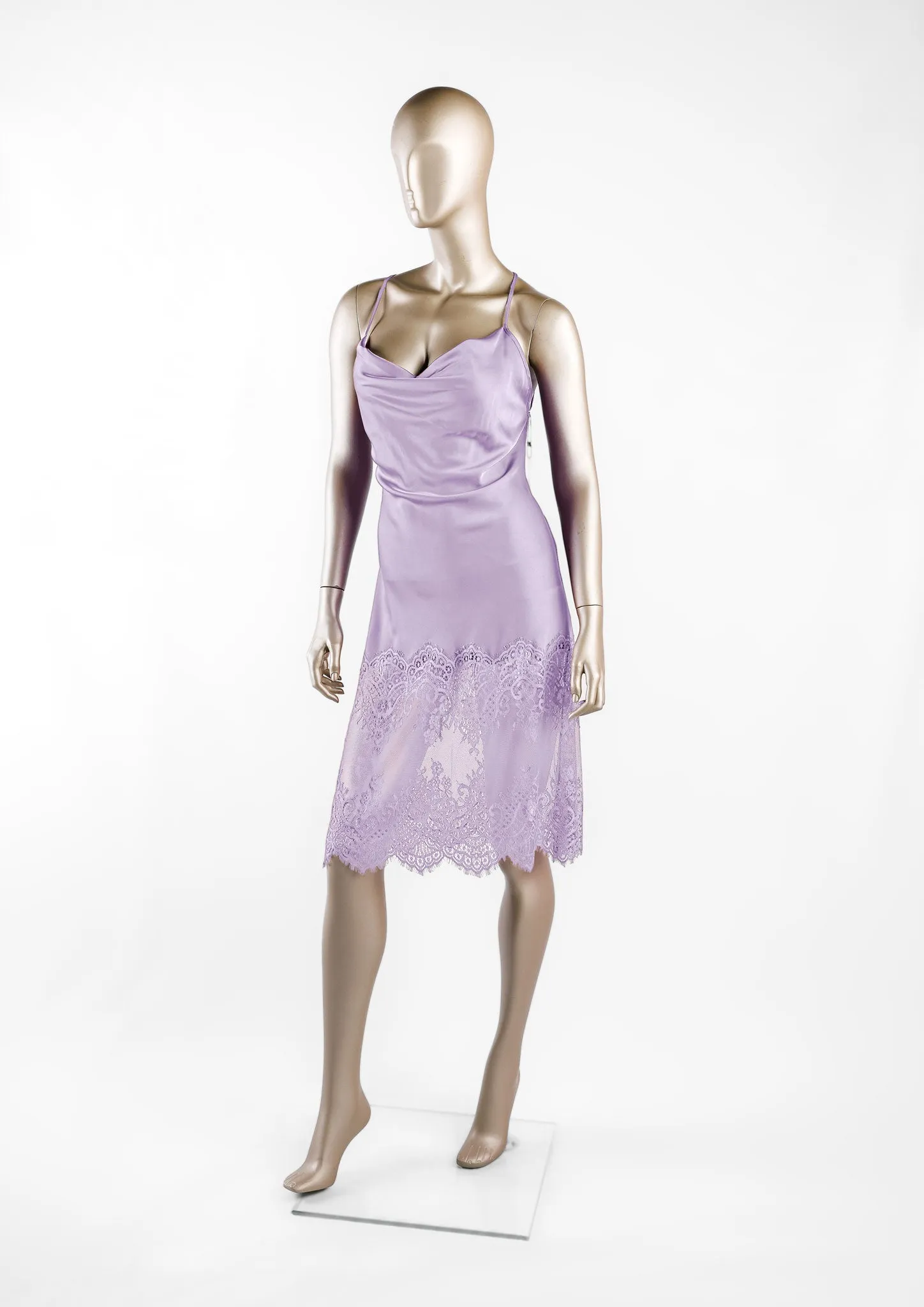 Sexy Satin Gown 4833