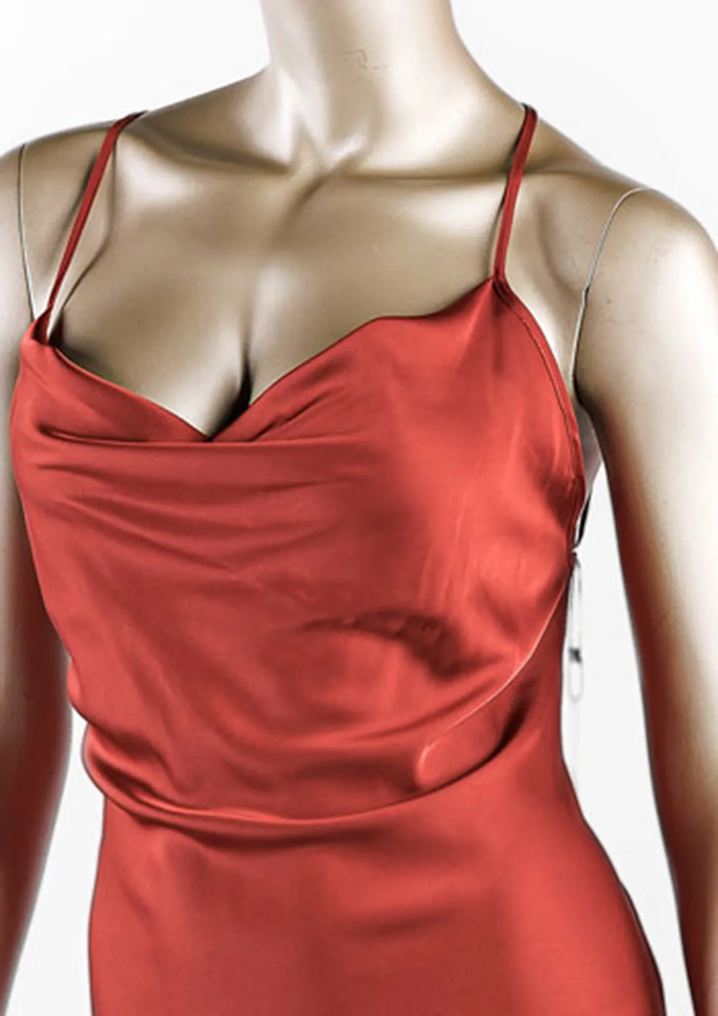 Sexy Satin Gown 4833