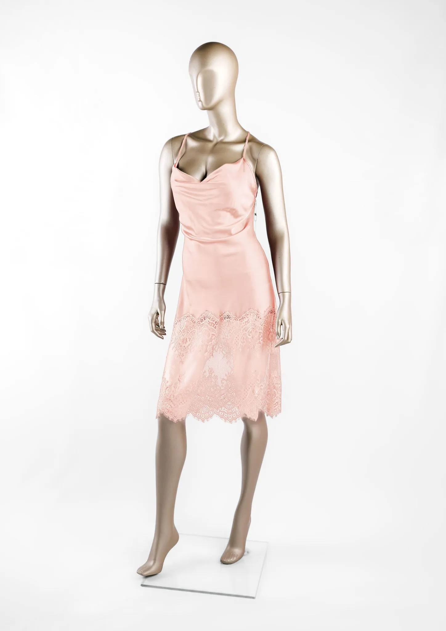 Sexy Satin Gown 4833