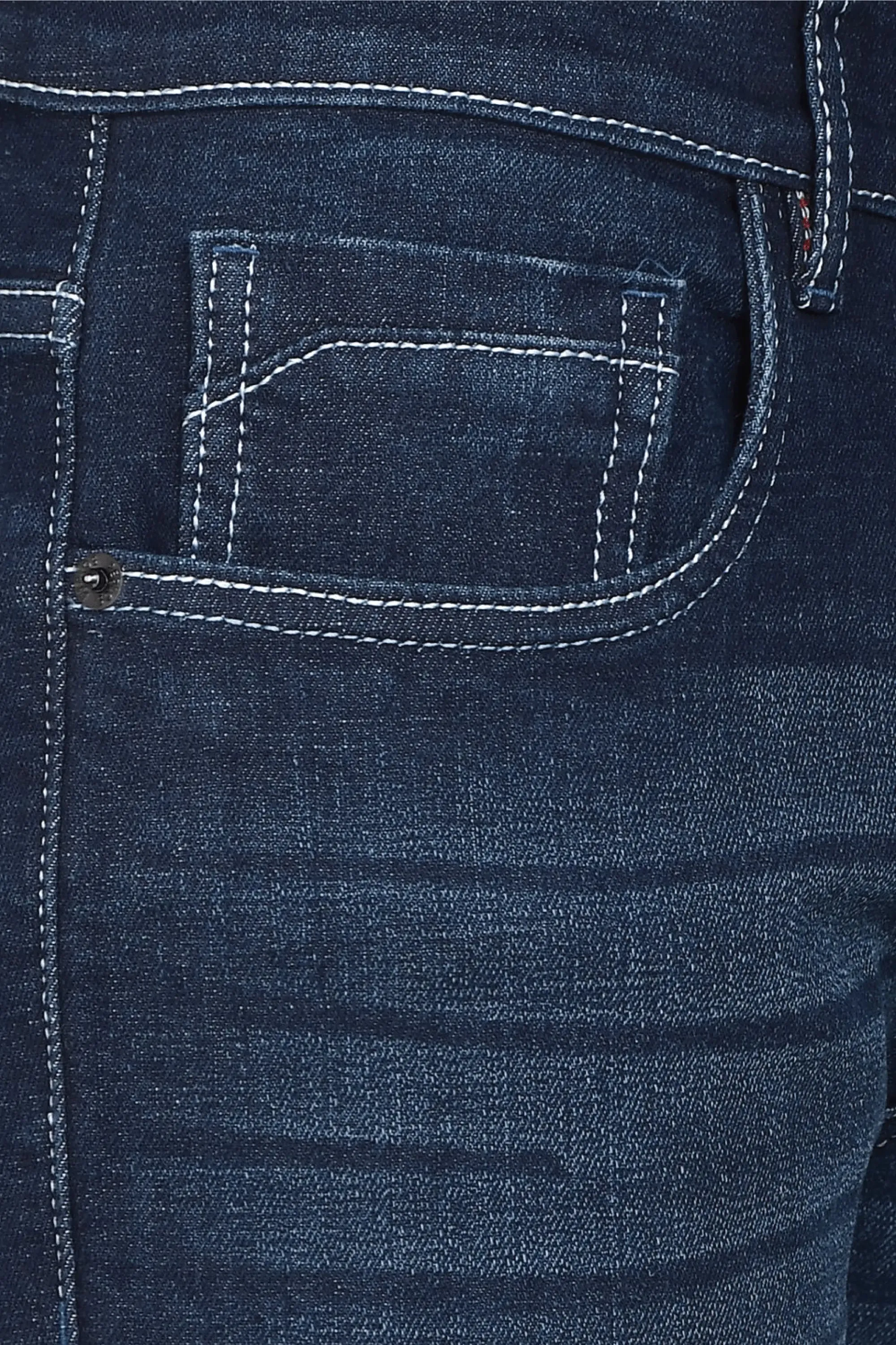 Slim Fit Blue with Green Tint Premium Men's Denim Jeans