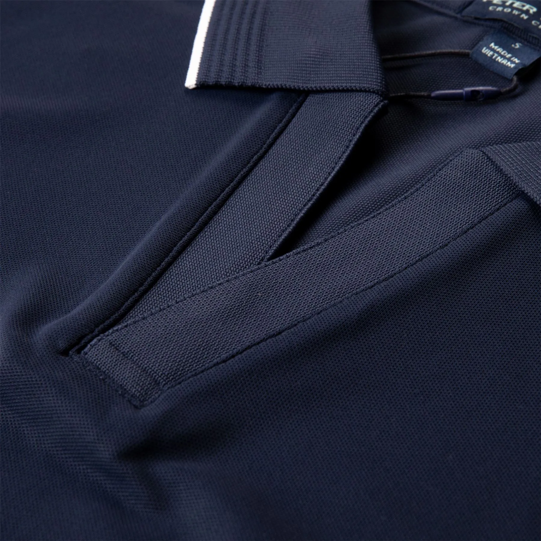 Summertime Performance Mesh Polo Navy - SS24