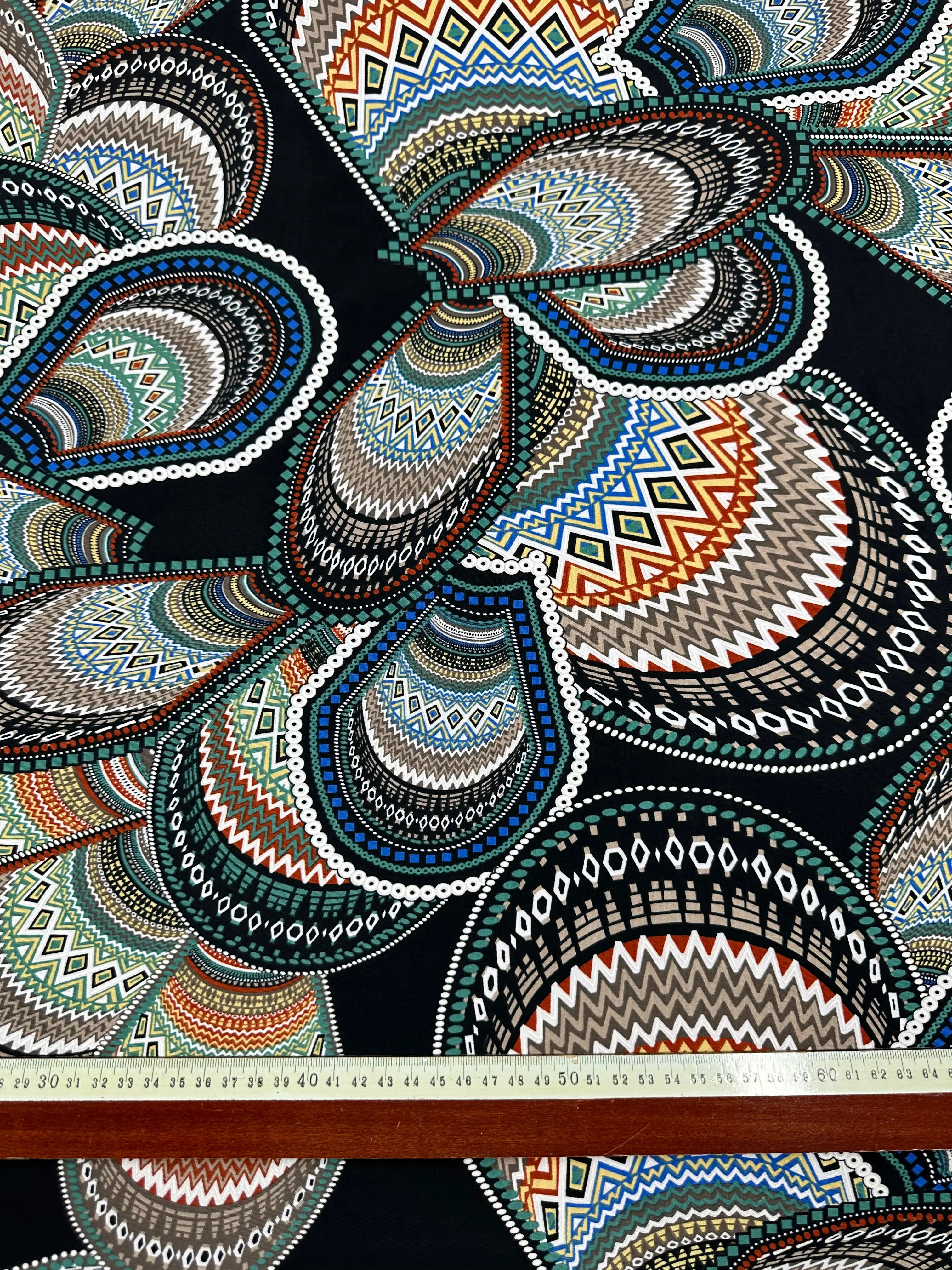 Textured Lycra - Africa - 150cm