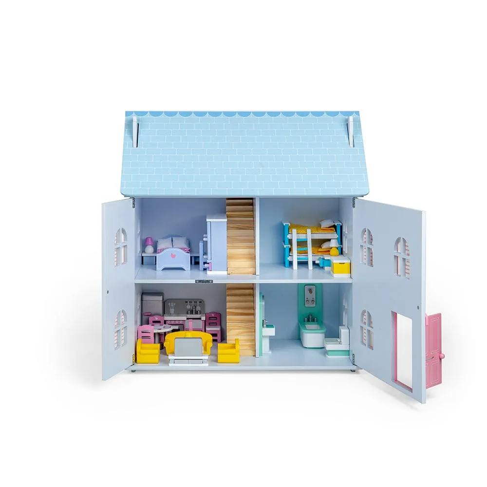 Tidlo Wooden Dolls House Bundle