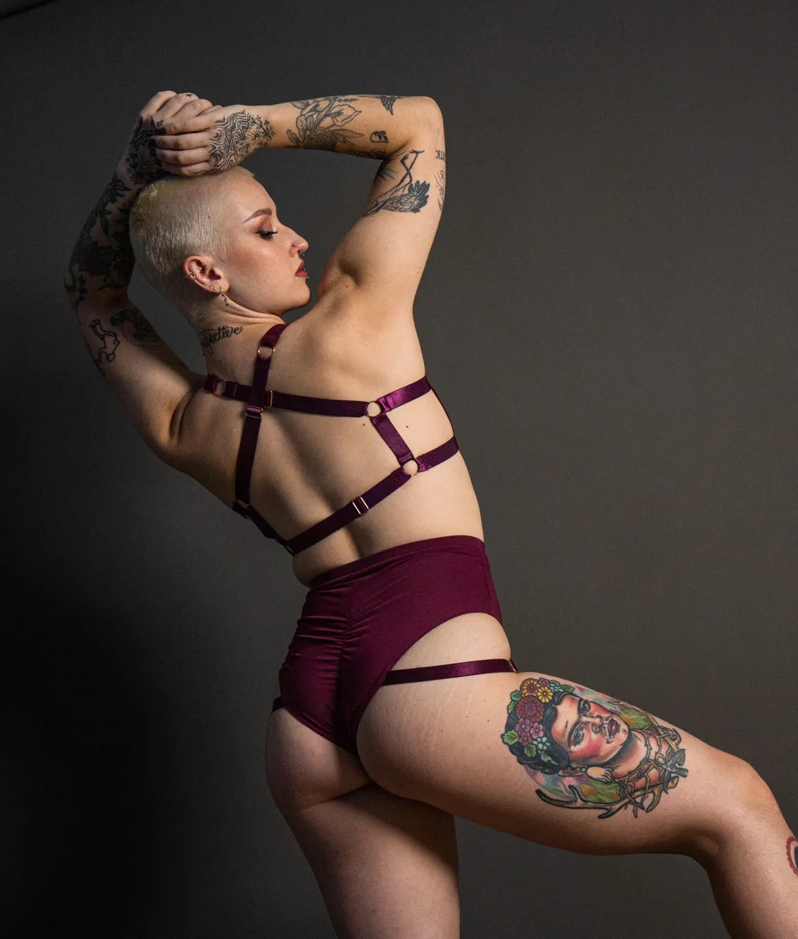 Tokio Shorts - Matte Wine