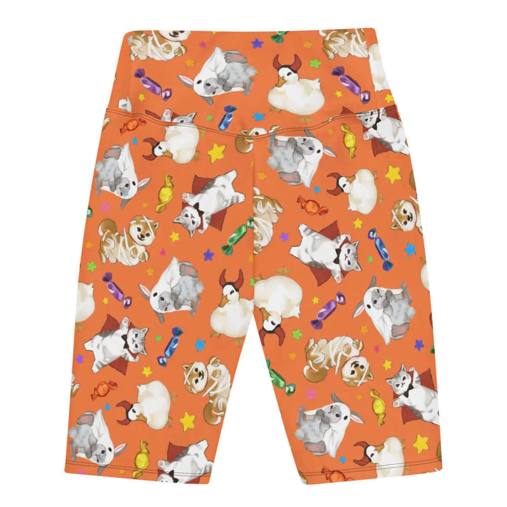 Trick or Treaters Biker Shorts