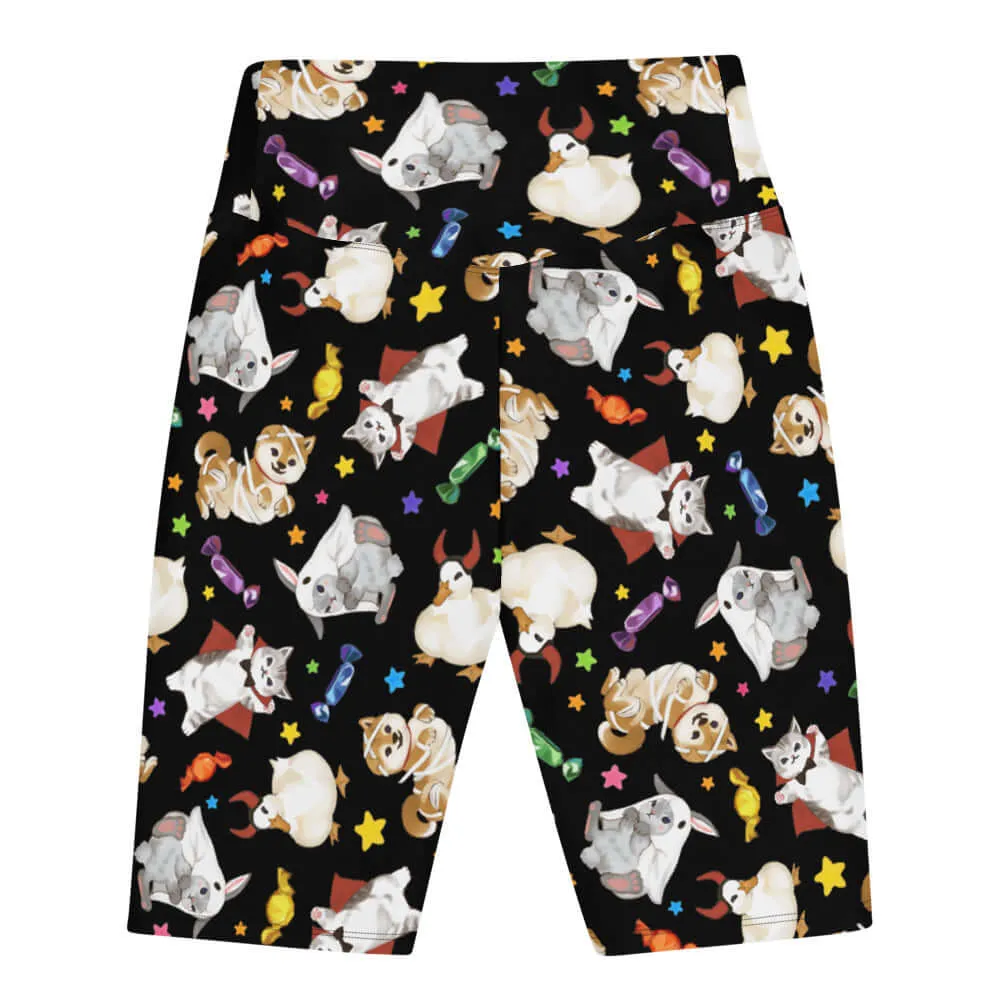 Trick or Treaters Biker Shorts