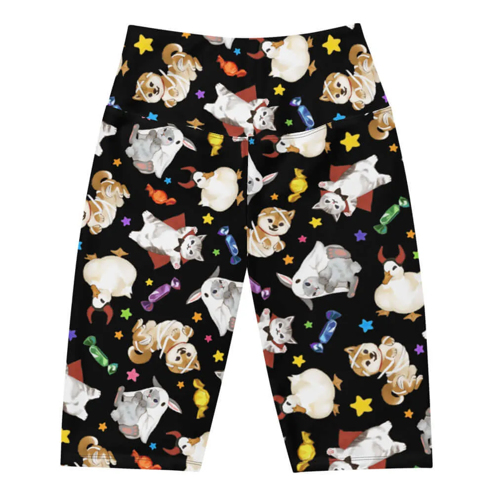 Trick or Treaters Biker Shorts