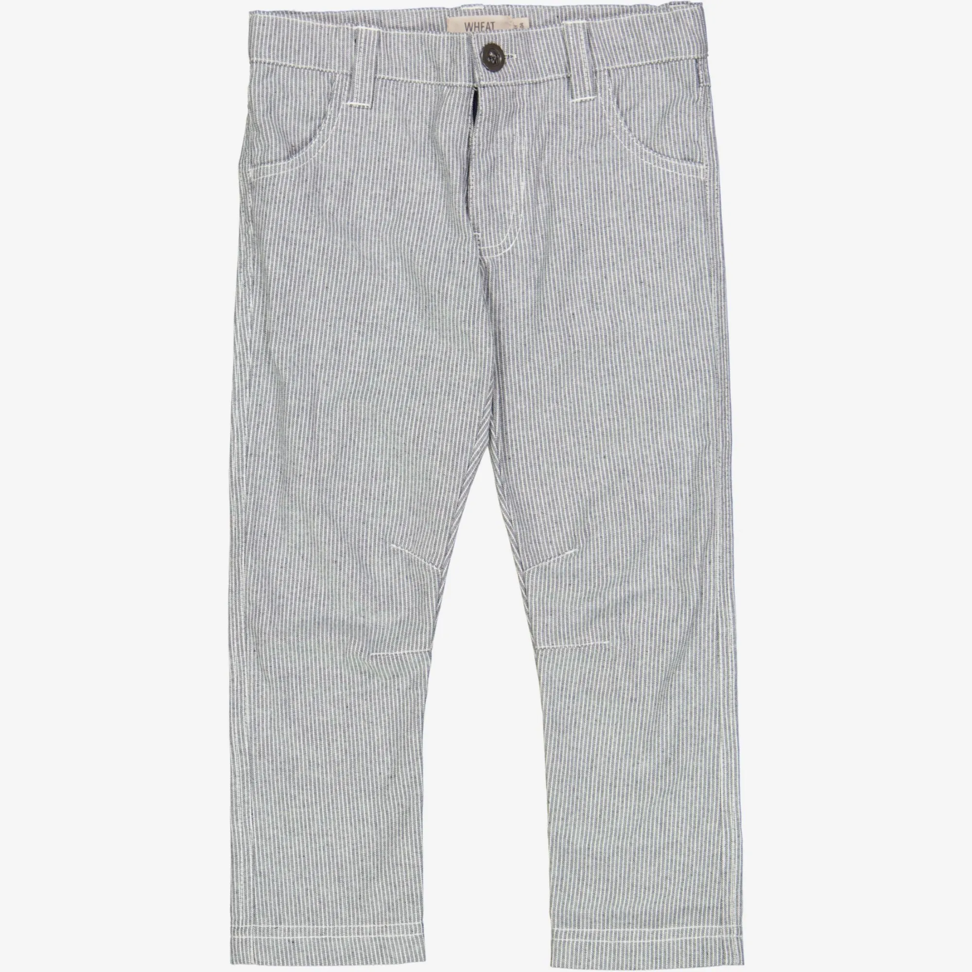 Trousers Edvard - navy denim stripe