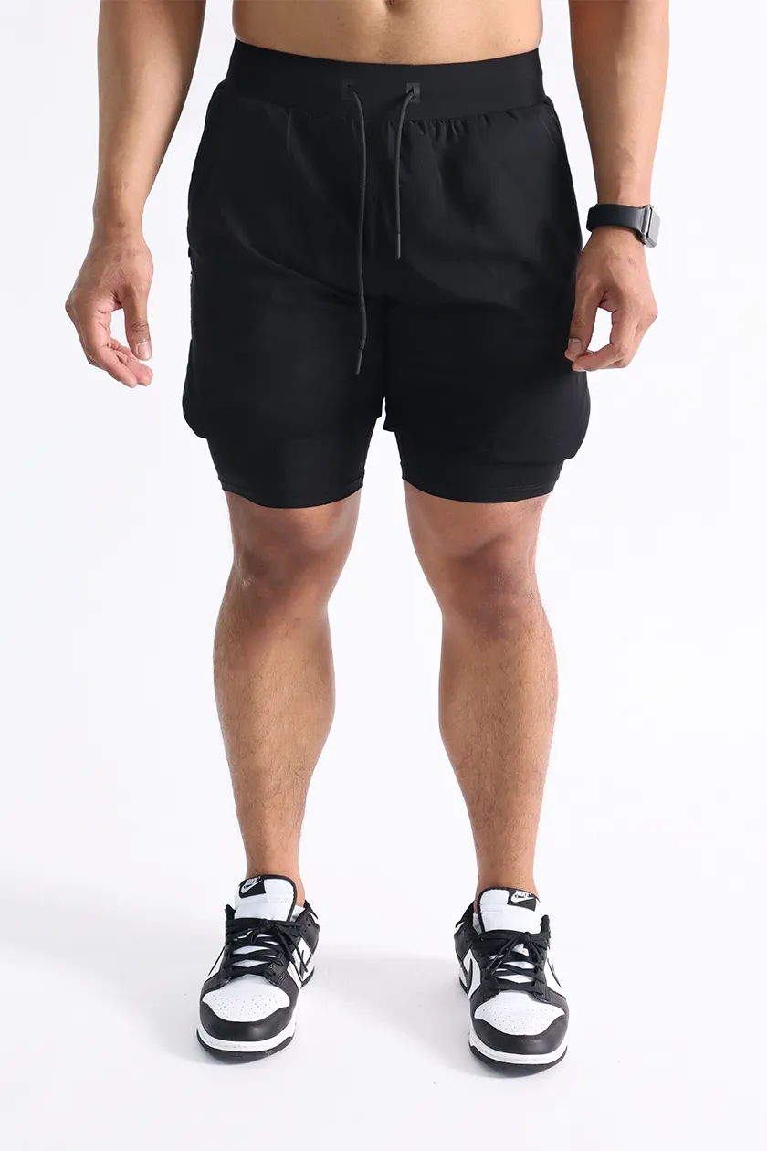 UC04 Arrival Compression Shorts - Black