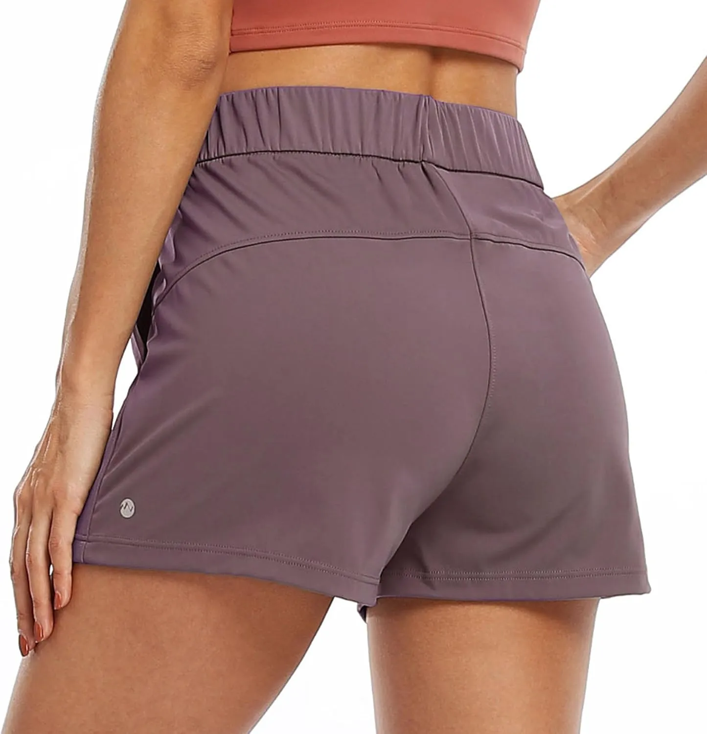 Willit Women's Shorts Hiking Athletic Shorts Yoga Lounge Active Workout Running Shorts Comfy Casual with Pockets 2.5"