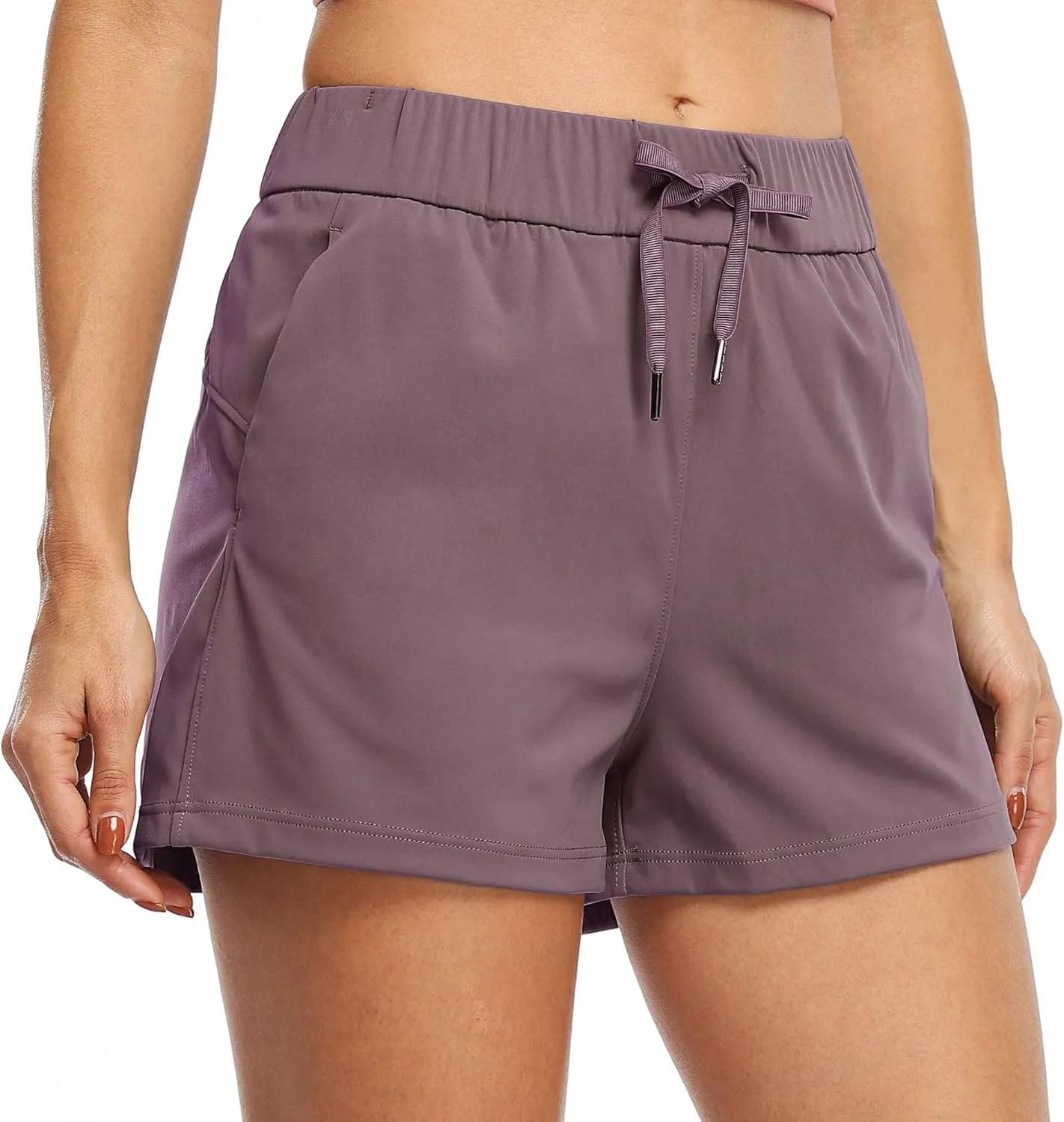Willit Women's Shorts Hiking Athletic Shorts Yoga Lounge Active Workout Running Shorts Comfy Casual with Pockets 2.5"