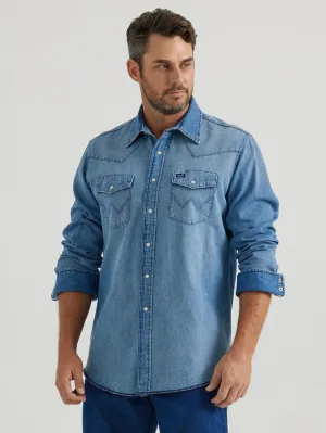 Wrangler Vintage Inspired Denim Shirt